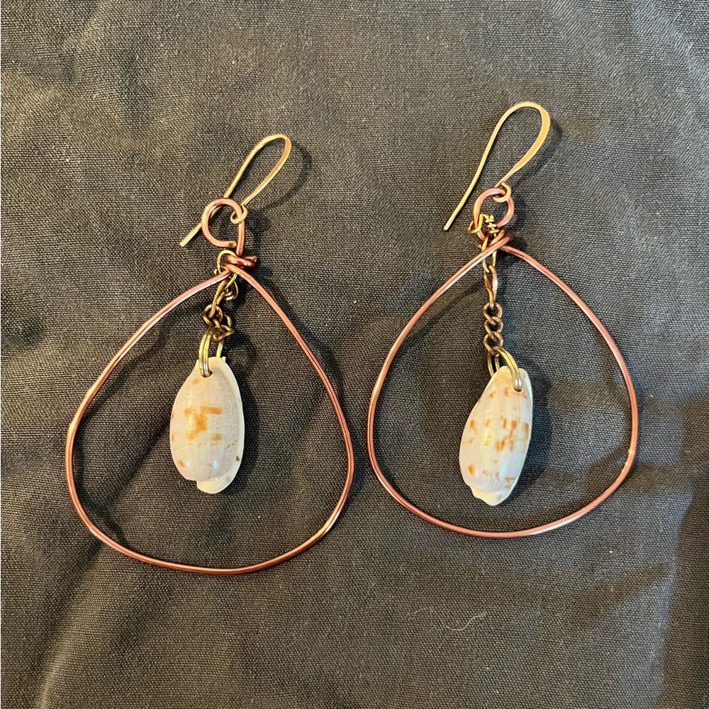 Maui✨Girl boho shell earrings Handmade